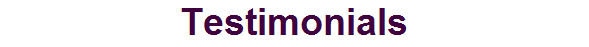 Testimonials