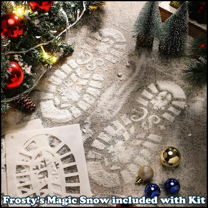 Santa Evidence Kit/ Santa Boot Prints / Santa was here / Christmas Eve –  Mockingbird and Fox